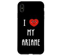 J'aime Ariane Nom Drôle Coque pour iPhone XS Max