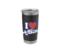 J'aime Atticus Gobelet isotherme en acier inoxydable double paroi