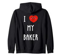 J'aime Baker Nom Drôle Sweat à Capuche
