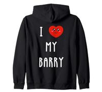 J'aime Barry Nom Drôle Sweat à Capuche