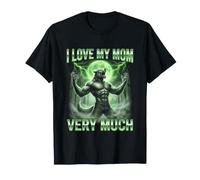 J'aime Beaucoup ma mère Brainrot Alpha Wolf Meme T-Shirt
