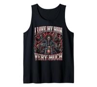 J'aime Beaucoup ma mère Hard Skeleton Meme Bootleg Débardeur