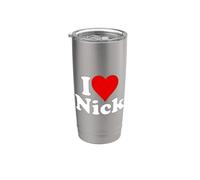 J'aime beaucoup Nick Nicholas Gobelet isotherme en acier inoxydable double paroi