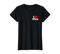 J'aime Beaucoup Nick Nicholas T-Shirt Graphique avec Valeur, Femme, Noir, M
