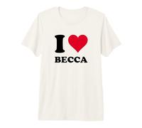 J'aime Becca T-Shirt Haut de Gamme