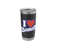 J'aime Bennett Gobelet isotherme en acier inoxydable double paroi