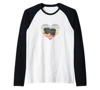 J'aime Bongos Rythme Tambour Afrique Cuba Percussion Manche Raglan