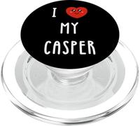 J'aime Casper Nom Drôle PopSockets PopGrip pour MagSafe