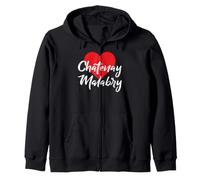 J'aime Châtenay-Malabry France Femmes Coeur Sweat à Capuche