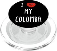 J'aime Colomba Nom Drôle PopSockets PopGrip pour MagSafe