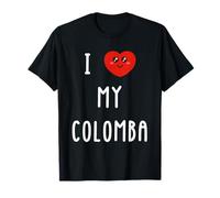 J'aime Colomba Nom Drôle T-Shirt