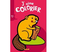 J'aime colorier (2-4 ans) - Castor - Valérie Pernot - Hemma - broché - Livre-jeu