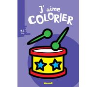 J'aime colorier (2-4 ans) (Tambour) - Valérie Pernot - Hemma - broché - Document jeunesse