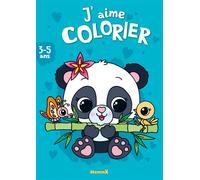 J'aime colorier (3-5 ans) (Panda) - Nadine Piette - Hemma - broché - Document jeunesse