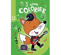 J'aime colorier (3-5 ans) (Renard rockeur)
