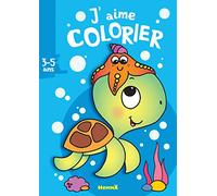 J'aime colorier (3-5 ans) Tortue