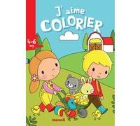 J'aime colorier (4-6 ans) (Ferme) Collectif (Auteur), Elen Lescoat (Illustration)