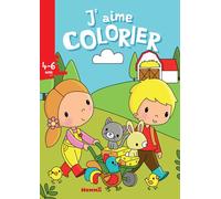 J'aime colorier (4-6 ans) (Ferme) - Collectif - Hemma - broché - Document jeunesse dès 3 ans
