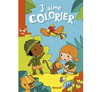 J'aime colorier (4-6 ans) (La jungle)