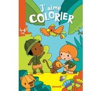 J'aime colorier (4-6 ans) (La jungle) Elen Lescoat (Illustration)