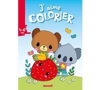 J'aime colorier (4-6 ans) (Ourson et koala) - Elen Lescoat - Hemma - broché - Document jeunesse