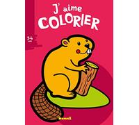 J'aime colorier - Castor - Livre de coloriage - dès 2 ans