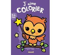 J'aime colorier - Hibou - Livre de coloriage - Dès 2 ans