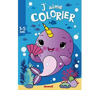 J'aime colorier - Licorne des mers - Livre de coloriage - Dès 3 ans