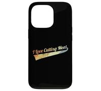 J'aime Couper la Viande Steak Butcher Coque pour iPhone 13 Pro