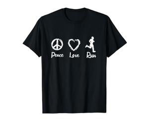 J'aime Courir Marathon Athlète T-Shirt Graphique avec Valeur
