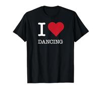 J'aime Danser, J'adore Danser T-Shirt, Homme, Noir, M