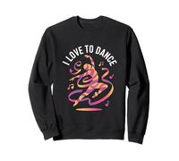 J'aime danser un art du mouvement dynamique Sweatshirt