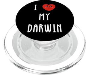 J'aime Darwin Nom Drôle PopSockets PopGrip pour MagSafe
