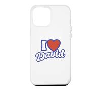 J'aime David Coque pour iPhone 12 Pro Max