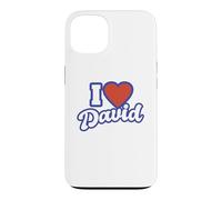 J'aime David Coque pour iPhone 13