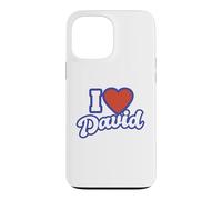 J'aime David Coque pour iPhone 13 Pro Max