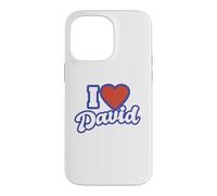 J'aime David Coque pour iPhone 14 Pro Max