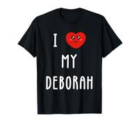 J'aime Deborah Nom Drôle T-Shirt