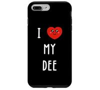 J'aime Dee Nom Drôle Coque pour iPhone 7 Plus/8 Plus