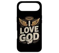 J'aime Dieu avec des Ailes et Une Colombe Coque pour iPhone Air