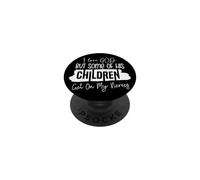 J'aime Dieu mais Certains de Ses Enfants m'énervent PopSockets PopGrip Adhésif