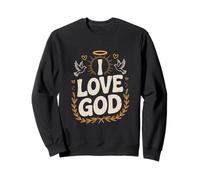 J'aime Dieu, une dévotion fidèle et inspirante Sweatshirt