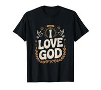 J'aime Dieu, Une dévotion fidèle et inspirante T-Shirt Graphique avec Valeur