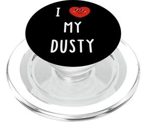 J'aime Dusty Nom Drôle PopSockets PopGrip pour MagSafe