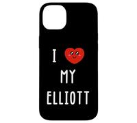J'aime Elliott Nom Drôle Coque pour iPhone 14 Plus