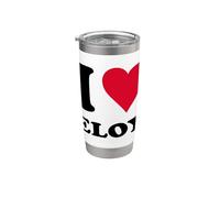 J'aime Eloy Gobelet isotherme en acier inoxydable double paroi