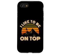 J'aime être au top, camping en plein air amusant, randonnée en montagne Coque pour iPhone SE (2020) / 7 / 8
