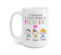 J'Aime Être Maman Mug Céramique Tasse À Thé Unique Tasse À Café Cadeau Mignon Pour Bureau Collègue Anniversaire 330Ml