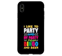 J'aime Faire la fête au Bingo et par fête, Je Veux dire Bingo et bière Coque pour iPhone XS Max