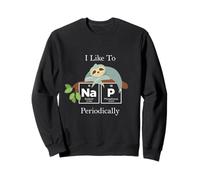 J'aime Faire la Sieste périodiquement Tableau périodique des Paresseux scientifiques Sweatshirt